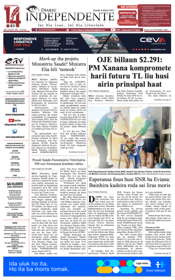 Edisaun, 06 Novembru 2025